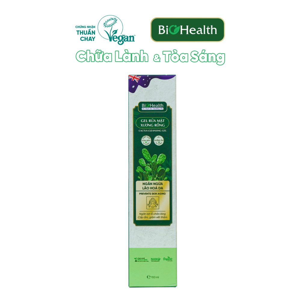 GEL RỬA MẶT XƯƠNG RỒNG BIOHEALTH 5