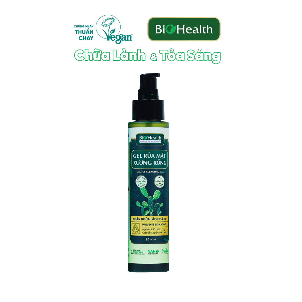 GEL RỬA MẶT XƯƠNG RỒNG BIOHEALTH 7