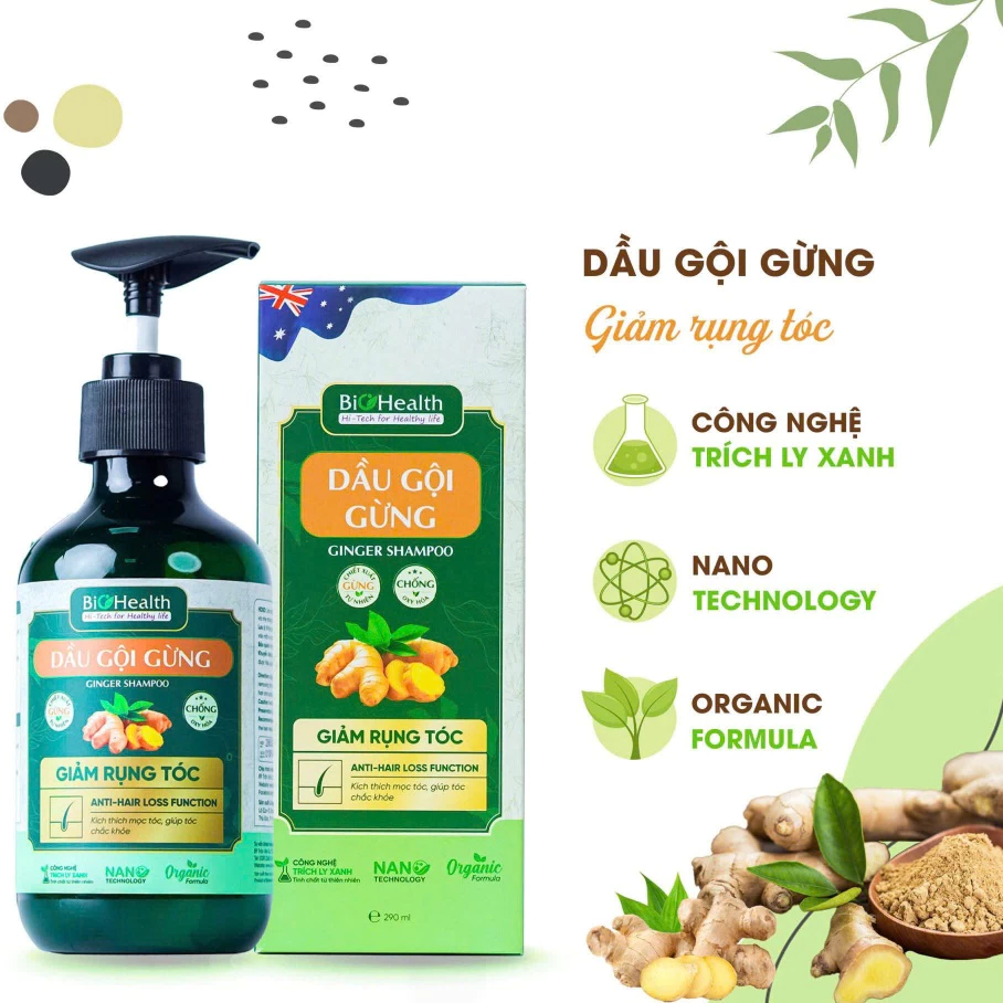 dau goi gung biohealth