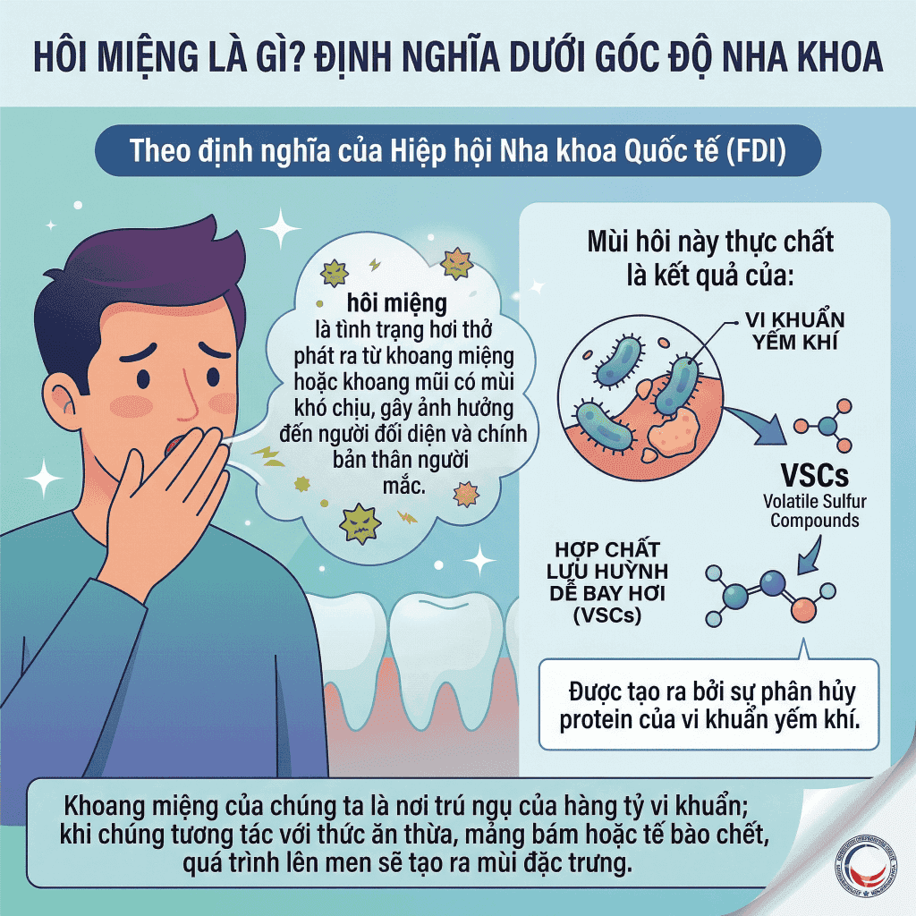 Hôi miệng là gì? Định nghĩa dưới góc độ nha khoa_BioHealth