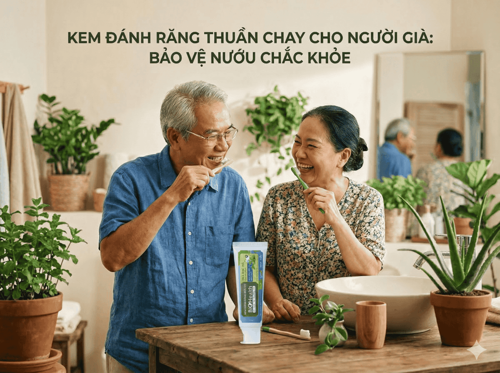 Kem Đánh Răng Thuần Chay Cho Người Già: Bảo Vệ Nướu Chắc Khỏe