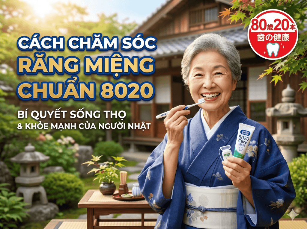 Cách Chăm Sóc Răng Miệng Của Người Nhật Chuẩn 8020: Bí Quyết Sống Thọ