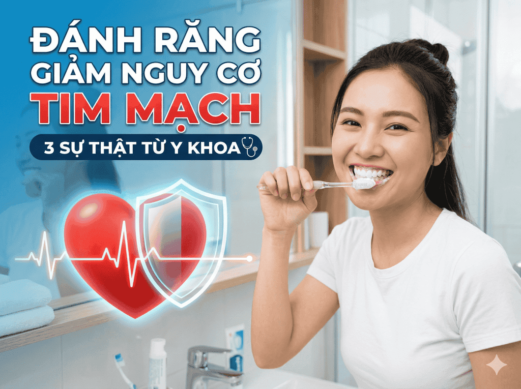 Đánh Răng Giảm Nguy Cơ Tim Mạch: 3 Sự Thật Từ Y Khoa