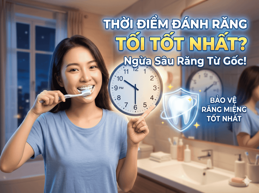 Thời Điểm Đánh Răng Buổi Tối Tốt Nhất Để Ngừa Sâu Răng Từ Gốc
