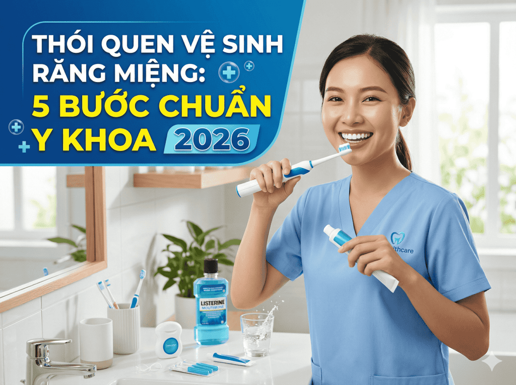 Thói Quen Vệ Sinh Răng Miệng: 5 Bước Chuẩn Y Khoa 2026