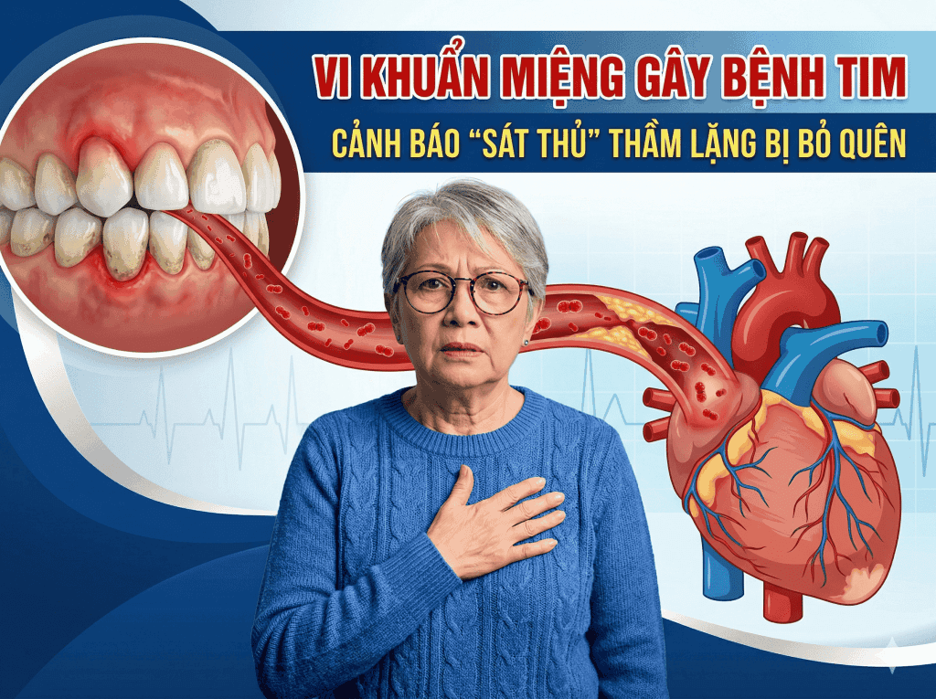 Vi Khuẩn Miệng Gây Bệnh Tim: Cảnh Báo "Sát Thủ" Thầm Lặng Bị Bỏ Quên