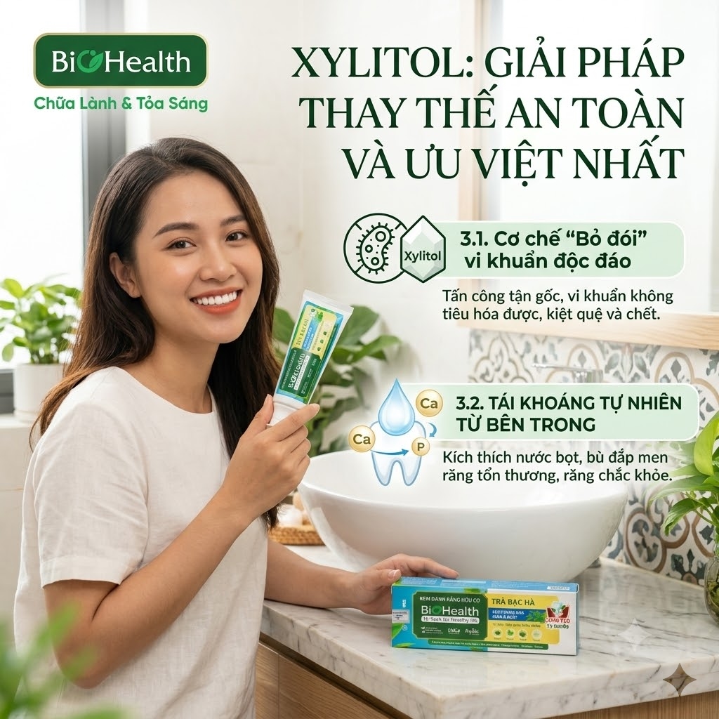 Xylitol: Giải Pháp Thay Thế An Toàn Và Ưu Việt Nhất
