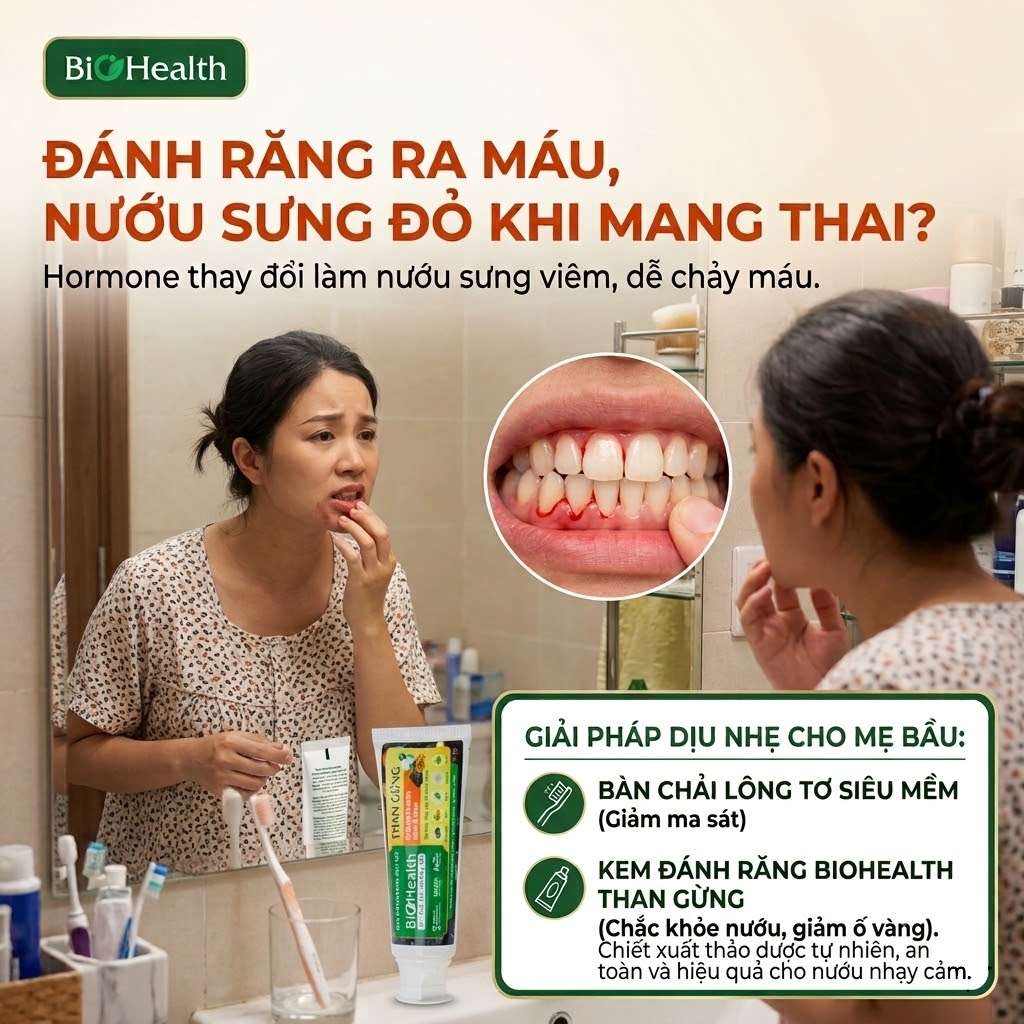 Đánh răng ra máu, nướu sưng đỏ: Khi nào cần đặc biệt chú ý?
