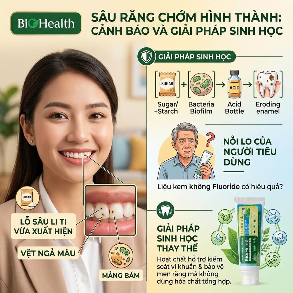 Sâu răng chớm hình thành ở kẽ răng: Nguyên nhân và nỗi lo của người tiêu dùng