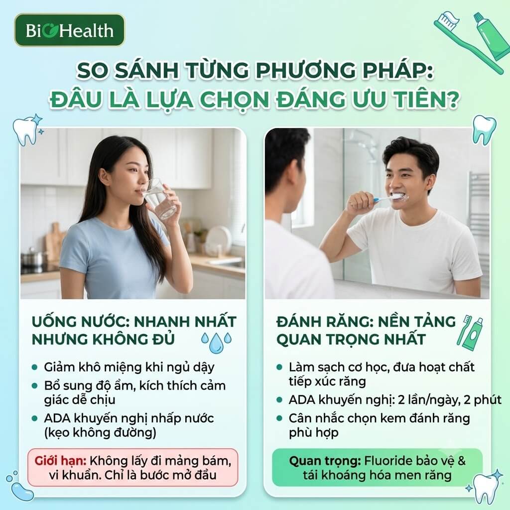 So sánh từng phương pháp: Đâu là lựa chọn đáng ưu tiên?