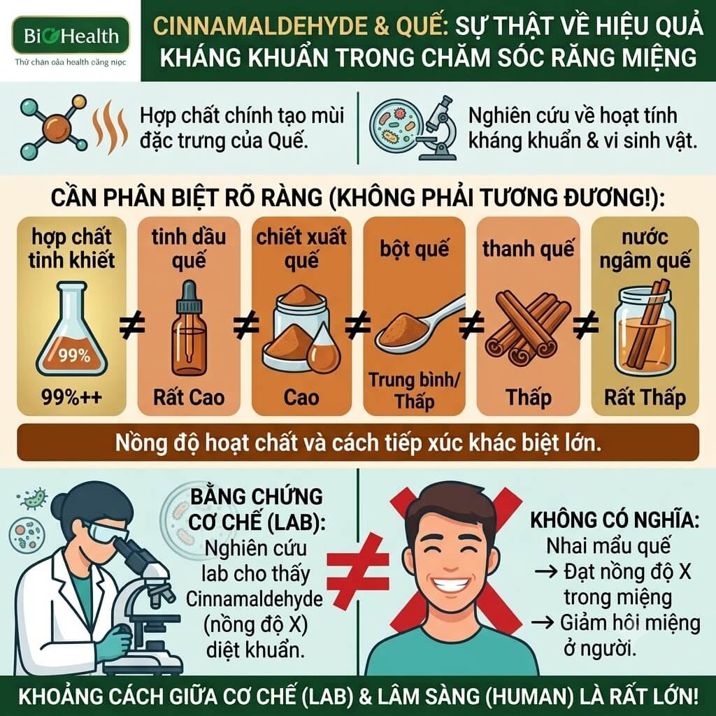 Cinnamaldehyde có gì đáng chú ý?