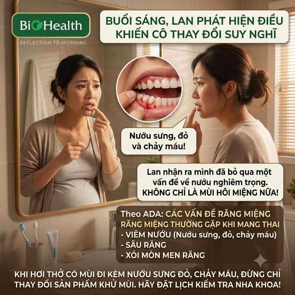 Một buổi sáng, Lan phát hiện điều khiến cô thay đổi suy nghĩ